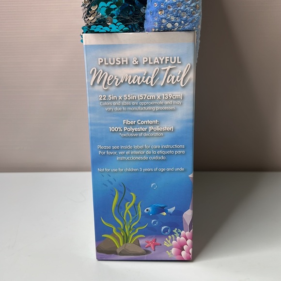 Plush & Playful Mermaid Tail - Picture 3 of 5